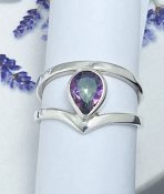 Silverring Mystic Topas
