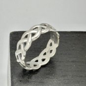 Silverring silver keltisk