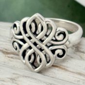 Silverring keltisk Celtic