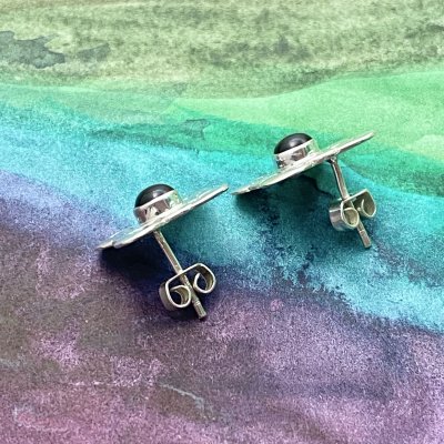 Silverörhängen, Onyx