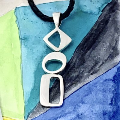 Silverhalsband 