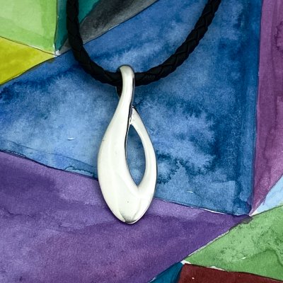 Silverhalsband 