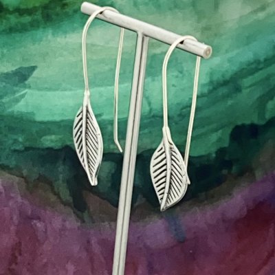 Silverörhängen, Blad