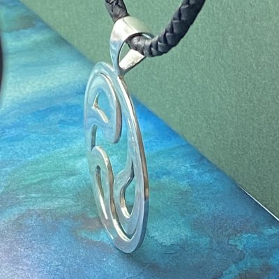Silverhalsband 
