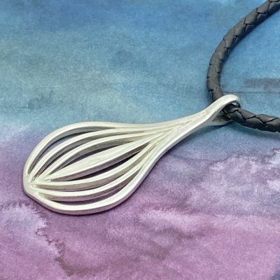 Silverhalsband