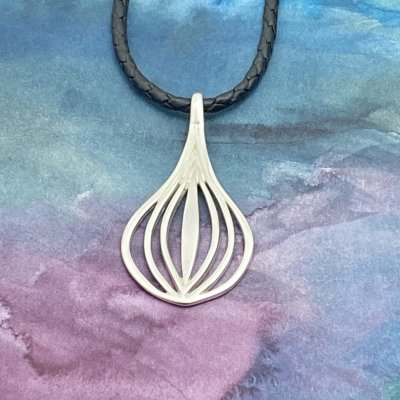 Silverhalsband