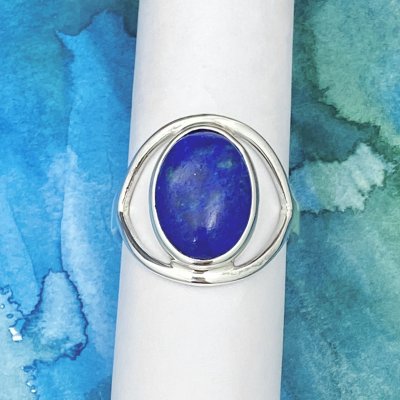 Silverring, Lapis Lazuli