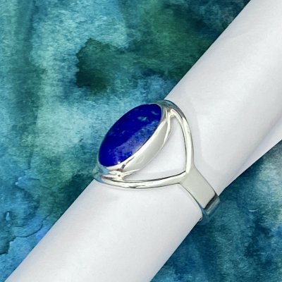 Silverring, Lapis Lazuli