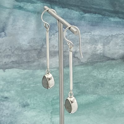 Silverörhängen, Labradorit