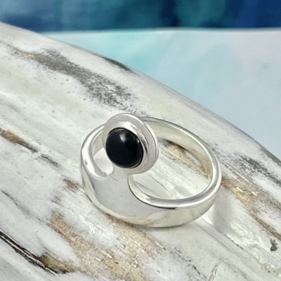 Silverring, Onyx 