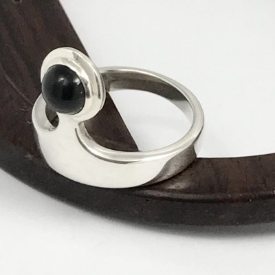 Silverring, Onyx 