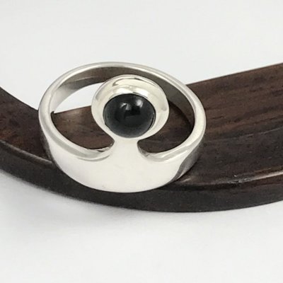 Silverring, Onyx 