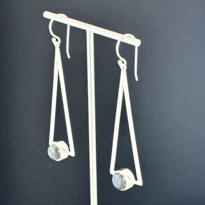 Örhängen, Labradorit 