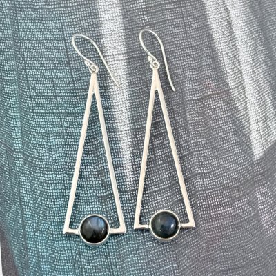 Örhängen, Labradorit 