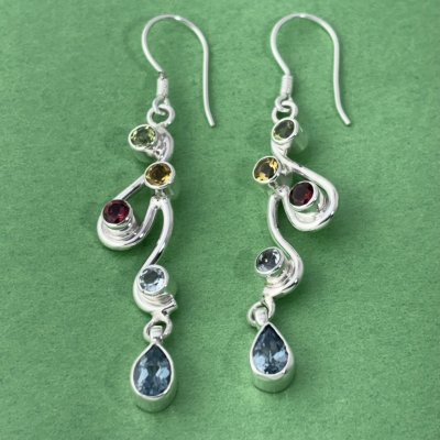 Silverörhängen, Zirkon 