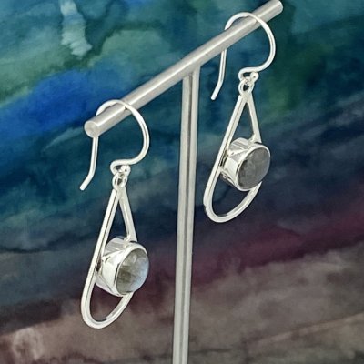 Örhängen, Labradorit 