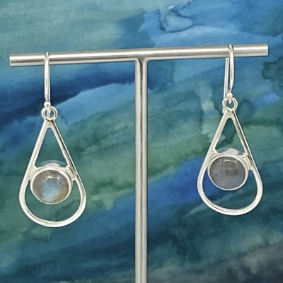 Örhängen, Labradorit 